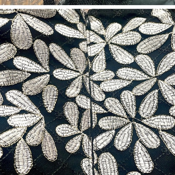 ADRIANNA PAPELL Laticce Embroidered Sheathe Dress - Picture 13 of 13